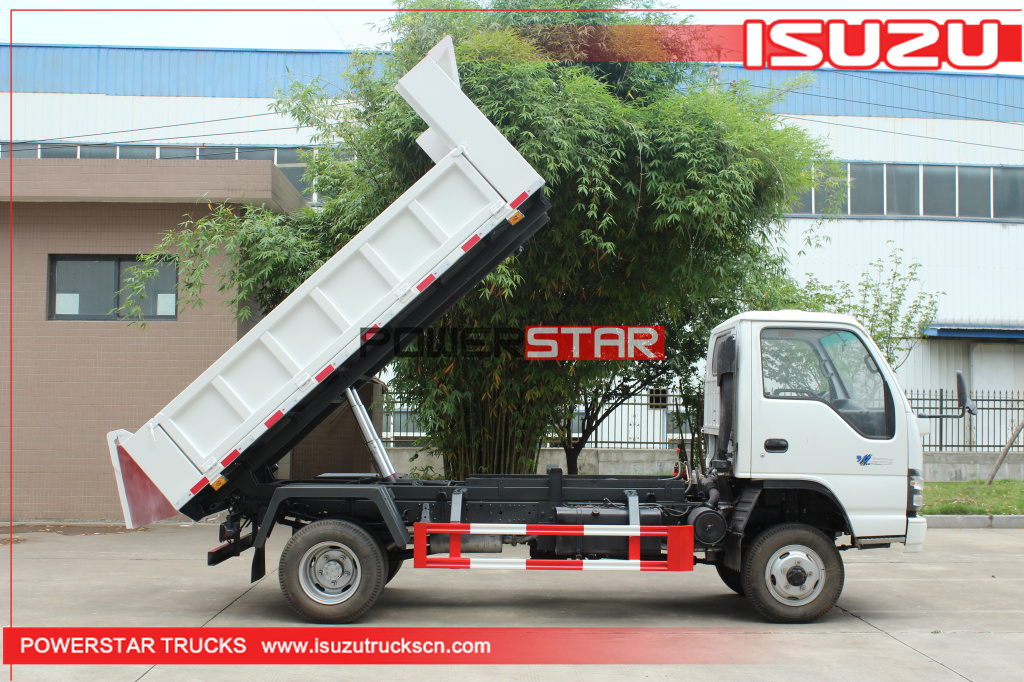 Philippines ISUZU Off road 4X4 3ton mini dump truck tipper truck