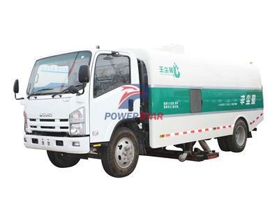 Waterless Vacuum Sweeper Isuzu