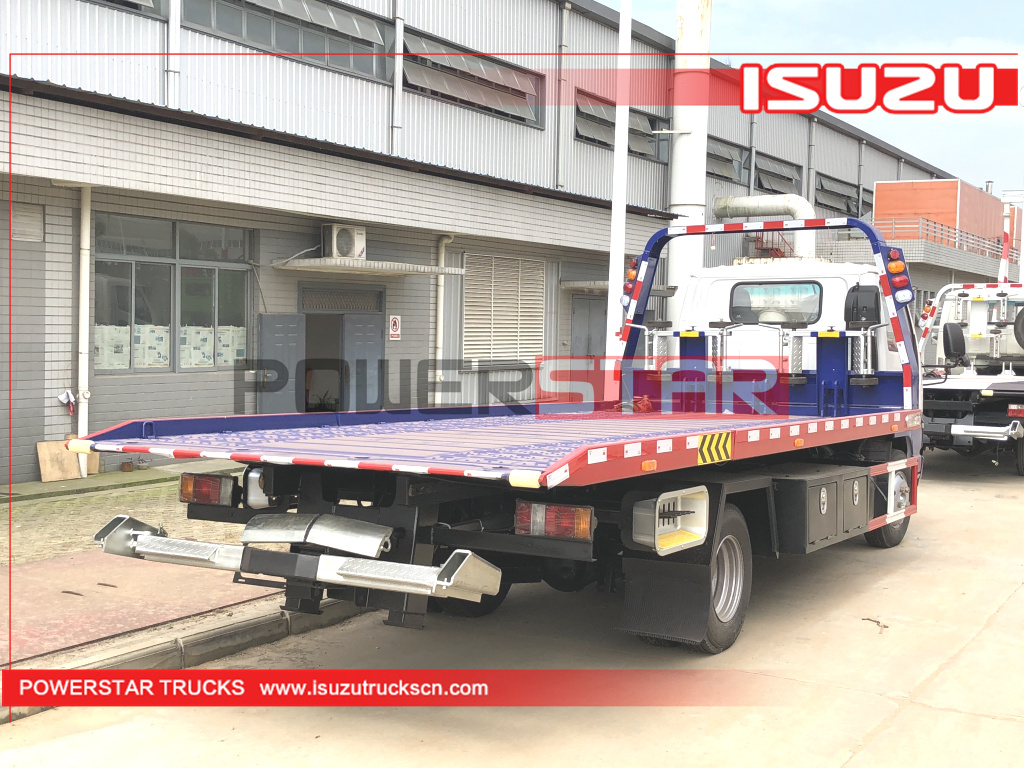 Brand new Customized Flatbed Carrier ISUZU Wrecker Tow Trucks 3Tons for sale