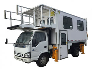 Brand new Isuzu Airport Manlifter vehicle disabled=