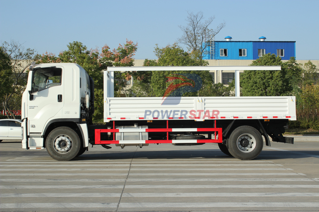 ISUZU GIGA 6*4 380HP sidewall Fence Dropside 10wheeler Cargo Trucks for sale