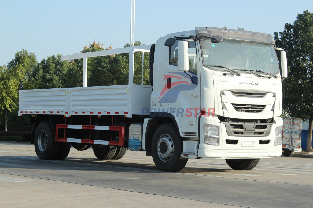  ISUZU GIGA 6X4 380HP Sidewall Fence Dropside 10 Wheeler Cargo Truck