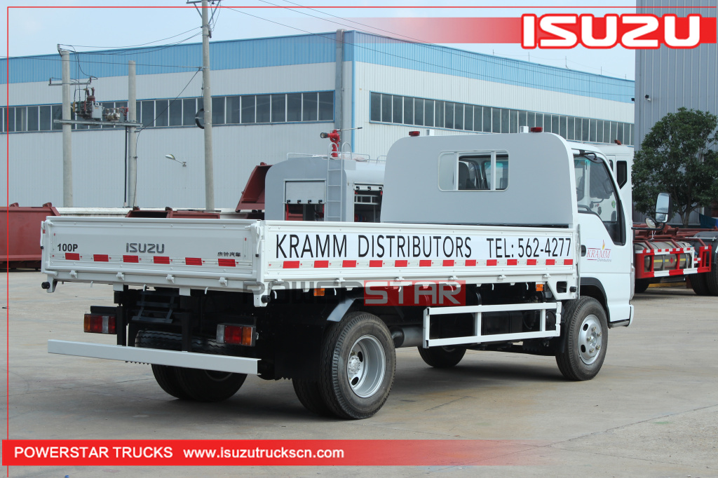 Antigua Isuzu 100P lega mega 4X2 Dropside Light Cargo Truck for Sale