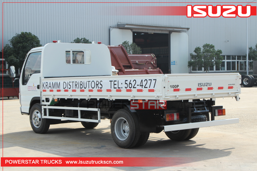 Antigua Isuzu 100P lega mega 4X2 Dropside Light Cargo Truck for Sale