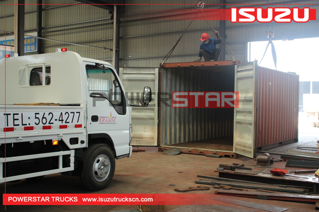 Antigua Isuzu 100P lega mega 4X2 Dropside Light Cargo Truck for Sale