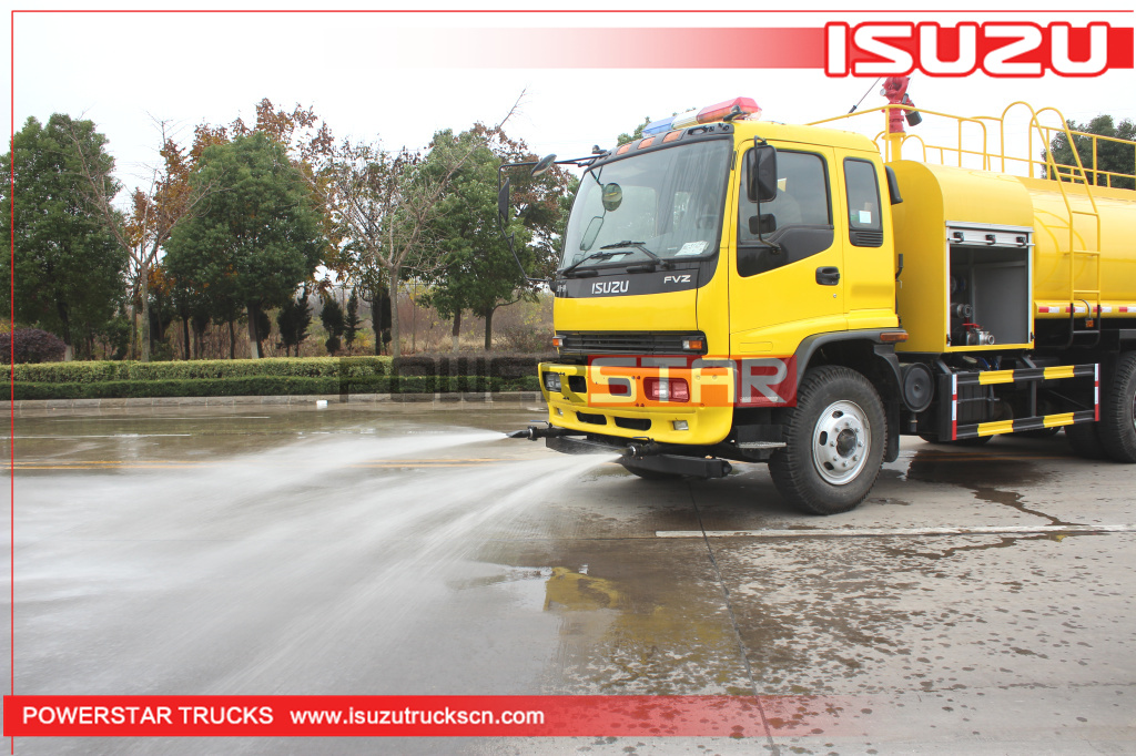 NEW Japan ISUZU FVZ Water Tanker Fire Rescue Fighter Truck (16000 Liters)