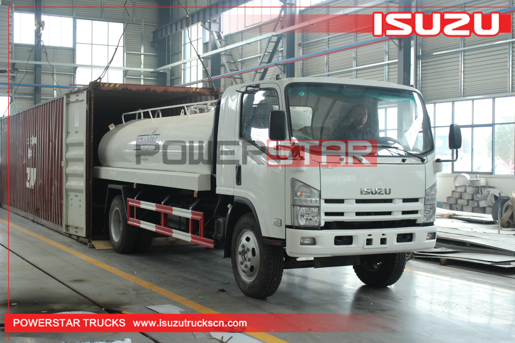 antigua Isuzu Water Tanker Stainless Steel Potable Water Truck For Sale