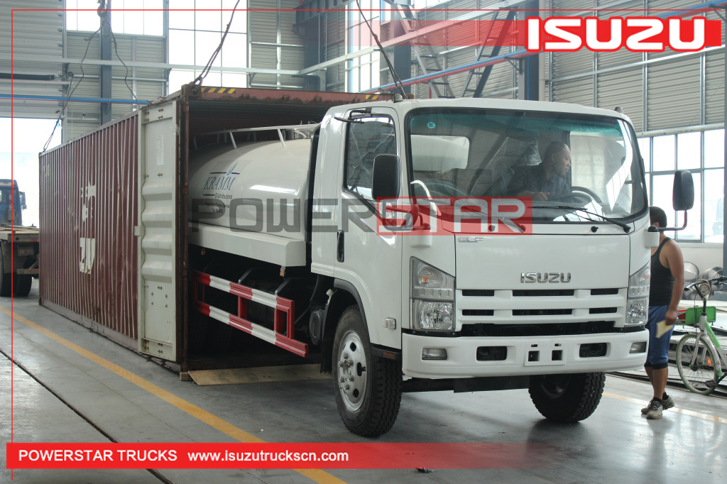 antigua Isuzu Water Tanker Stainless Steel Potable Water Truck For Sale