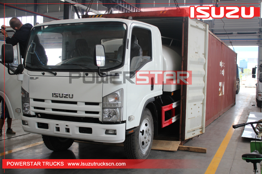 antigua Isuzu Water Tanker Stainless Steel Potable Water Truck For Sale