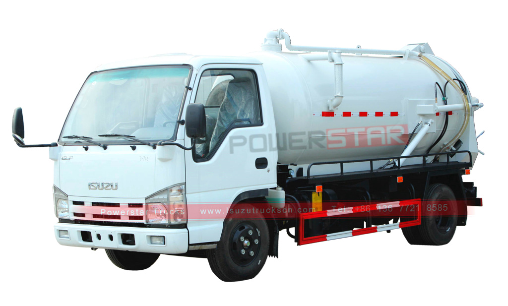 Sewage Tank Truck Isuzu