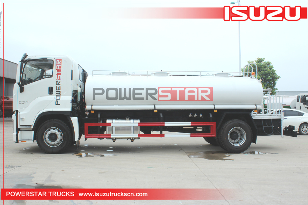 Isuzu vc61 GIGA 6UZ1-TCG50 380HP 4X2 Potable Drinking Water Truck for Sale