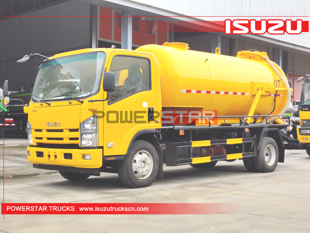 ISUZU ELF Sewer Tank Trucks