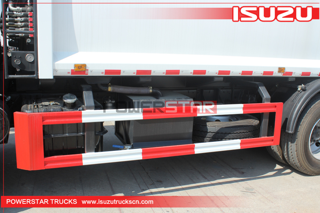 Mongolia ISUZU FTR FVR Compactor Refuse Truck 240HP Compressed Garbage Truck