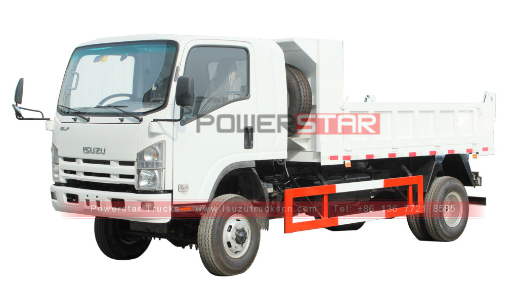 ISUZU NPR ELF 4*4 dump tipper trucks