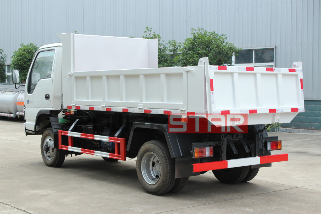 French polynesia ISUZU NKR 600P 4x2 4x4 full road MINI tipper Truck 3 tonne to 4 tonne 5 tonne