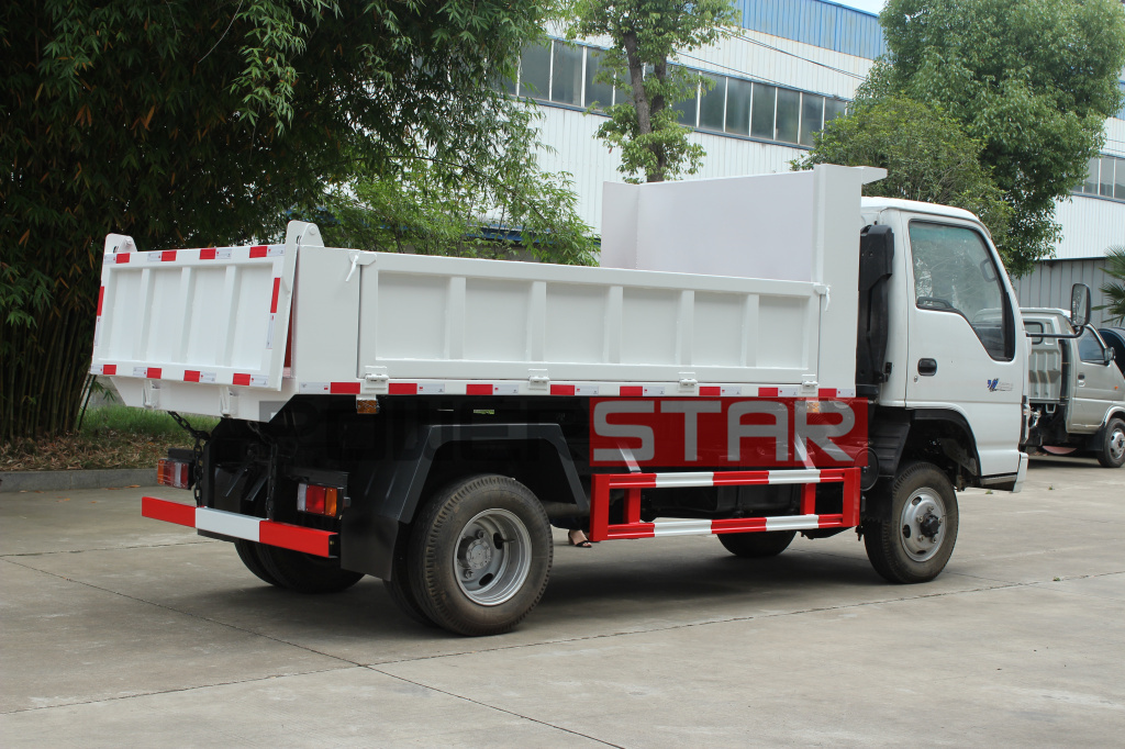 French polynesia ISUZU NKR 600P 4x2 4x4 full road MINI tipper Truck 3 tonne to 4 tonne 5 tonne