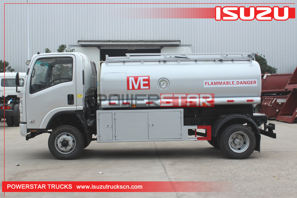 Philippines ISUZU ELF 700P 4WD 4*4 Gasoline Fuel Oil Tank Truck with Dispenser