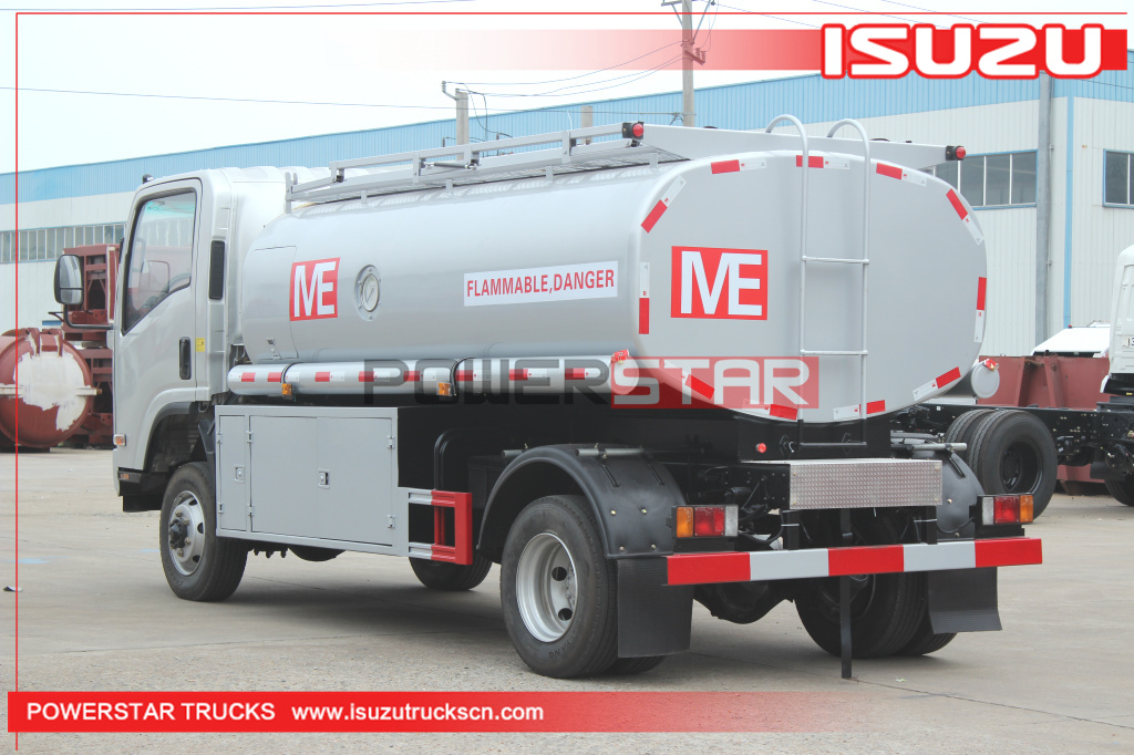 Philippines ISUZU ELF 700P 4WD 4*4 Gasoline Fuel Oil Tank Truck with Dispenser