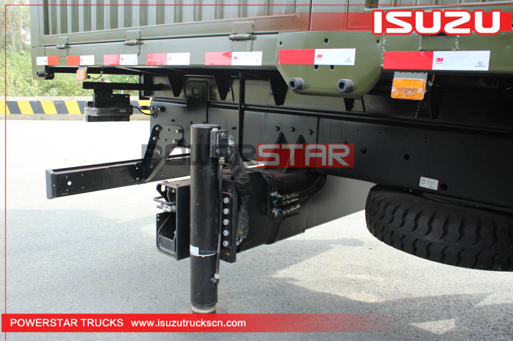 Military Isuzu GIGA VC46/61 Cargo Truck with Palfinger SPS40000 16Ton stiff boom Crane