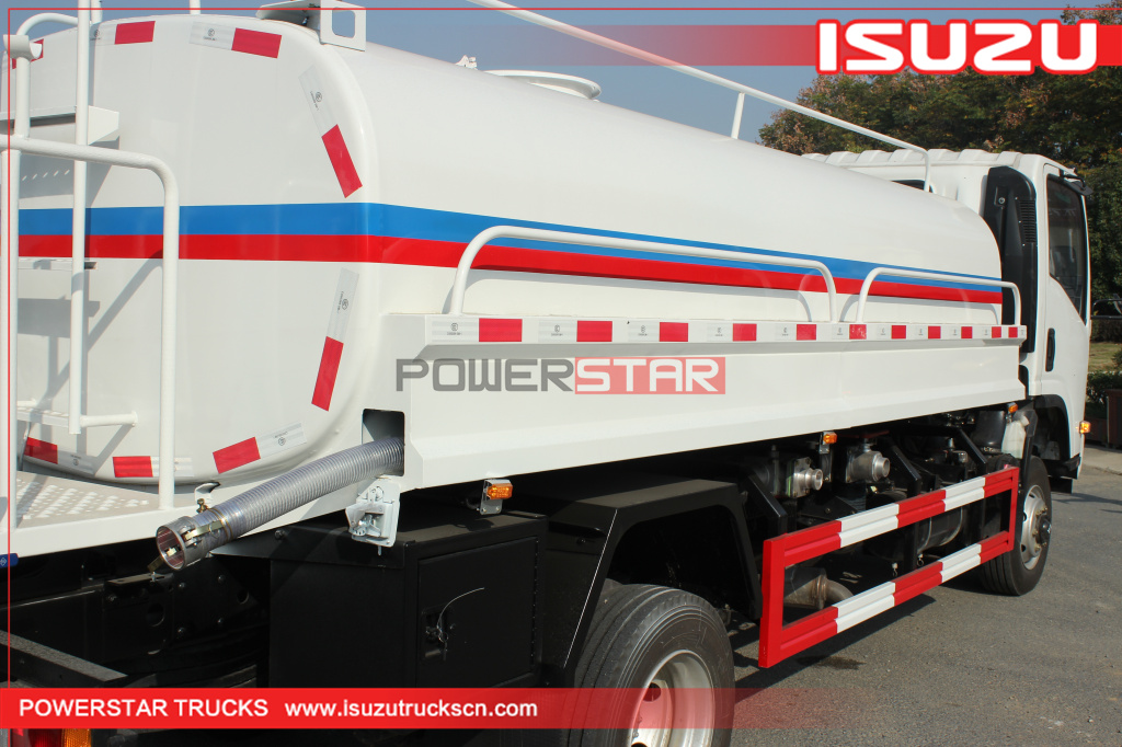 ISUZU ELF 4WD All wheel drive 8,000L Potable Water Sprinkler Trucks for sale