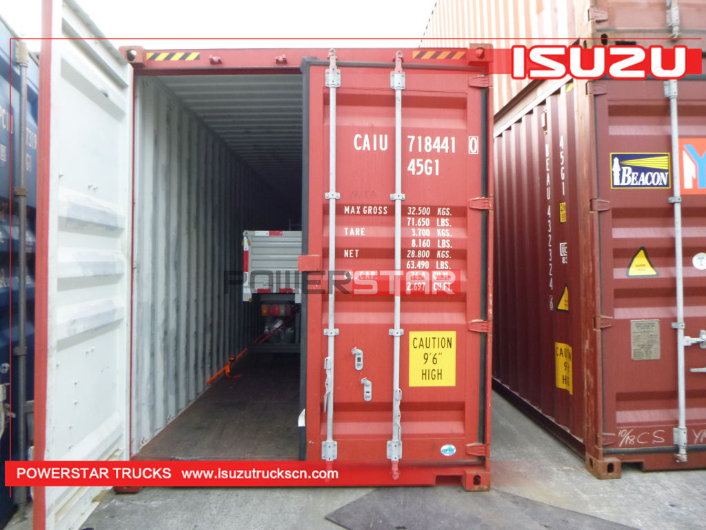 Philippines - 3 units ISUZU NKR 600P 4x4 off road dropside flatbed cargo van trucks