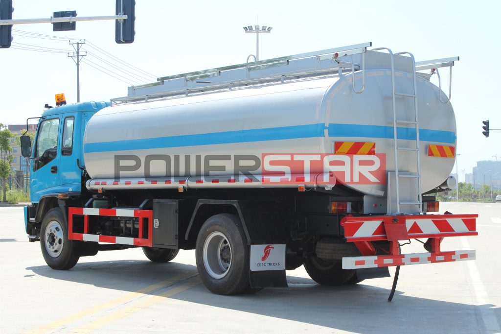 Factory FTR ISUZU Mobile Refueling Truck Fuel Oil Transportation Tank Trucks for sale