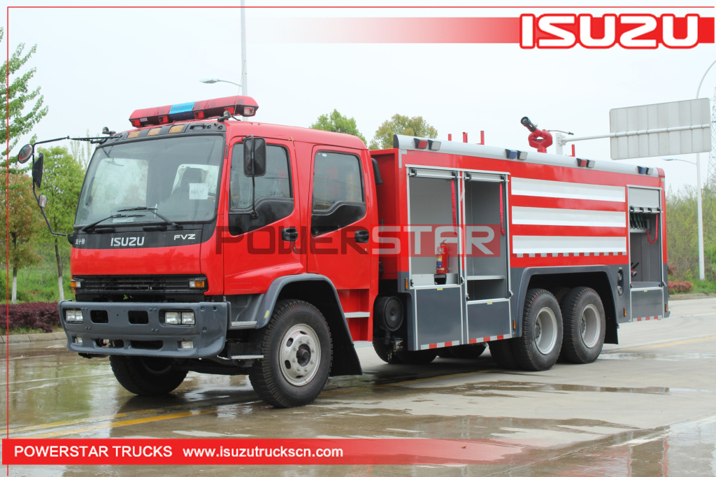 Brand new 2021 ISUZU FVZ Water Foam Combination fire truck fire fighting vehicle for sale