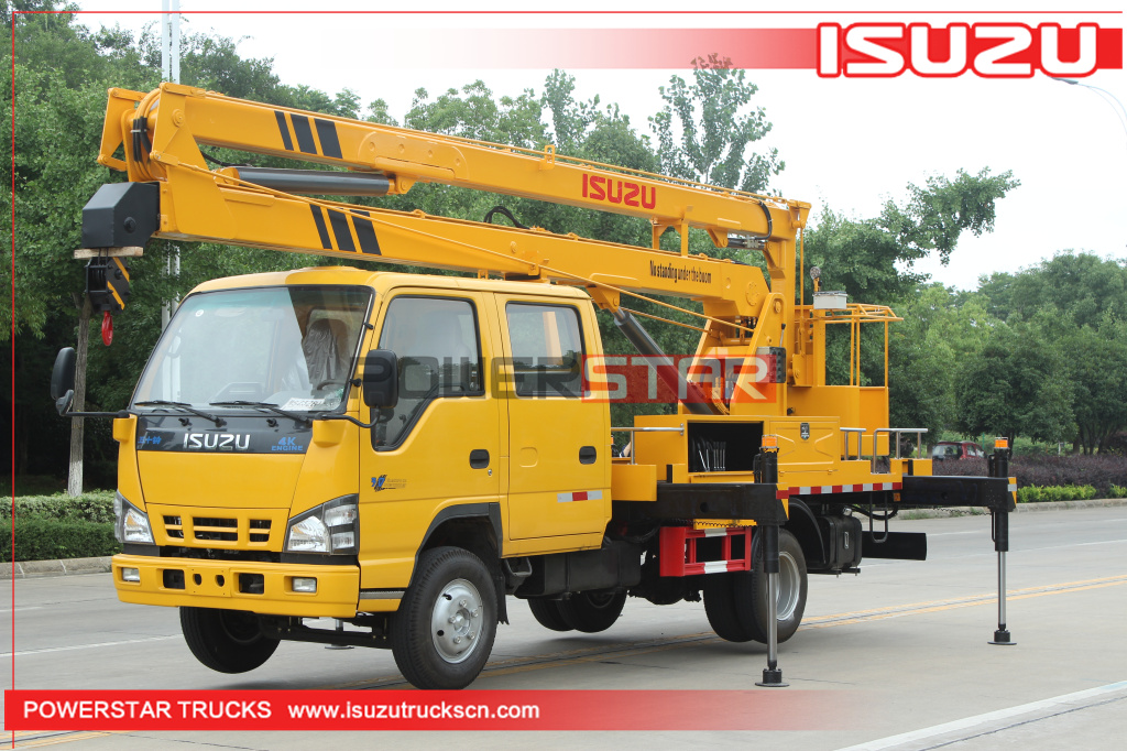 Brand new ISUZU 14m 16m man lifter bucket truck aerial work platform truck