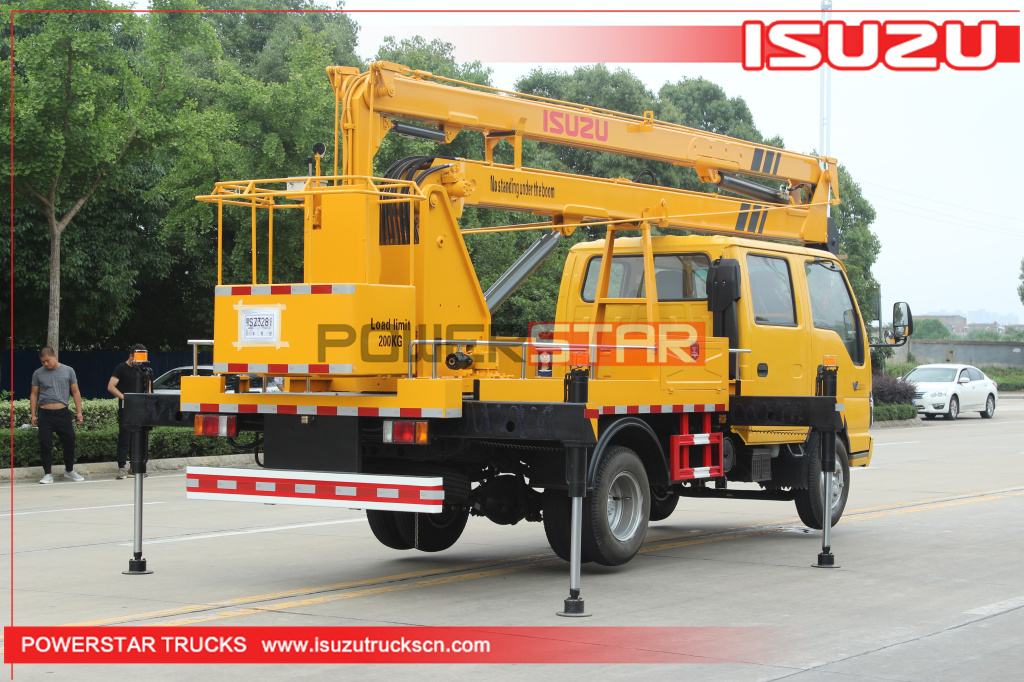 Brand new ISUZU 14m 16m man lifter bucket truck aerial work platform truck