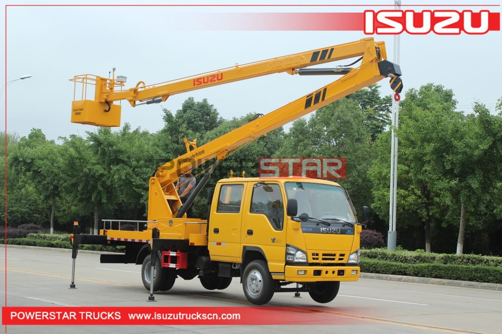 Brand new ISUZU 14m 16m man lifter bucket truck aerial work platform truck