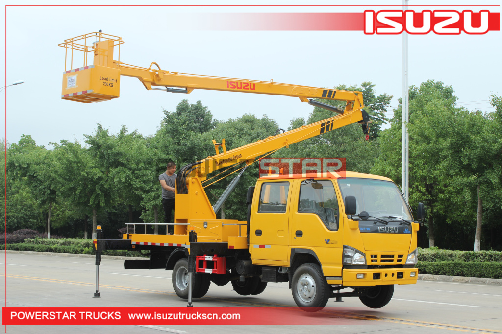 Brand new ISUZU 14m 16m man lifter bucket truck aerial work platform truck