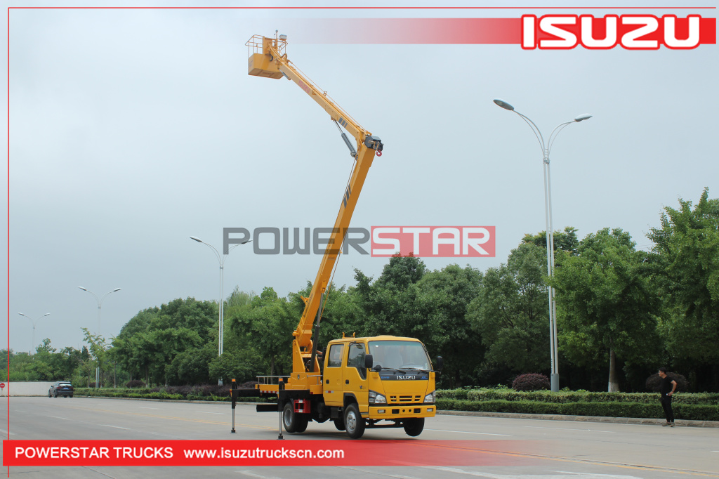 Brand new ISUZU 14m 16m man lifter bucket truck aerial work platform truck