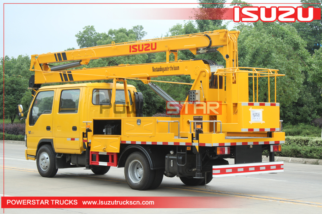 Brand new ISUZU 14m 16m man lifter bucket truck aerial work platform truck