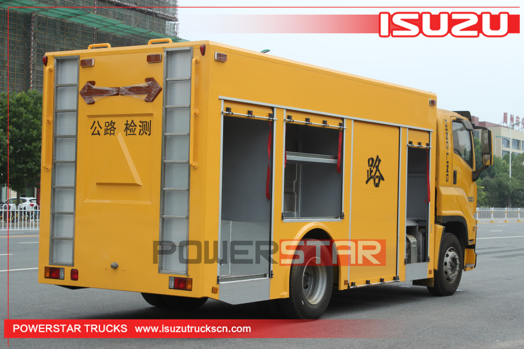 ISUZU GIGA Bridge Detection vehicle Airport Road street inspection trucks