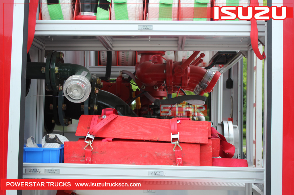 Japan ISUZU GIGA heavy duty Water Foam Powder Combined Fire Fighting Truck