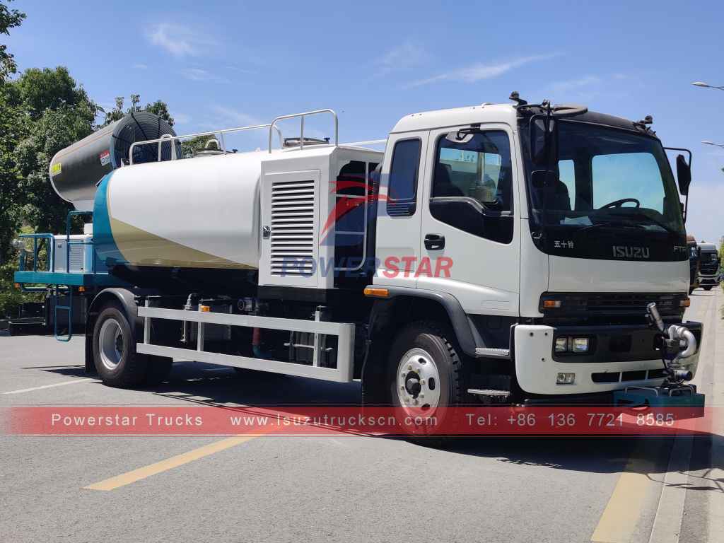 Original Factory ISUZU FTR Water Mist Spray Dust Suppression Truck Disinfectant Vehicle