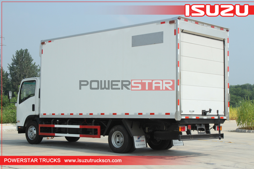 Chile ISUZU NPR carrier freezer truck refrigeration units for refrigerated box trucks for sale