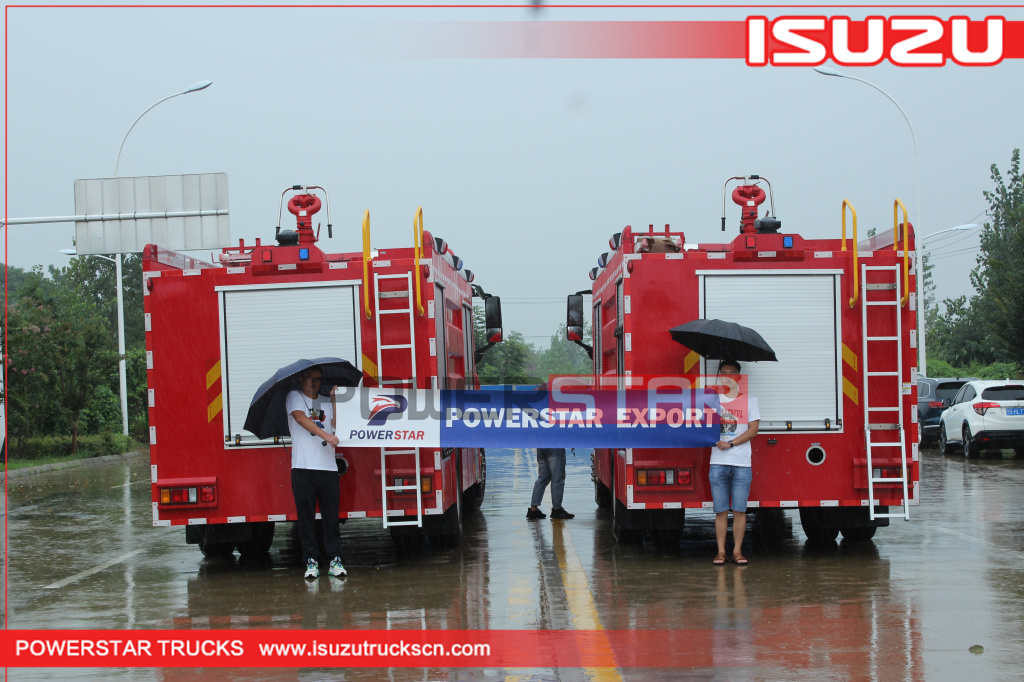 Philippines ISUZU GIGA Fire Engine Fire Extinguish Water Tank Fire Truck