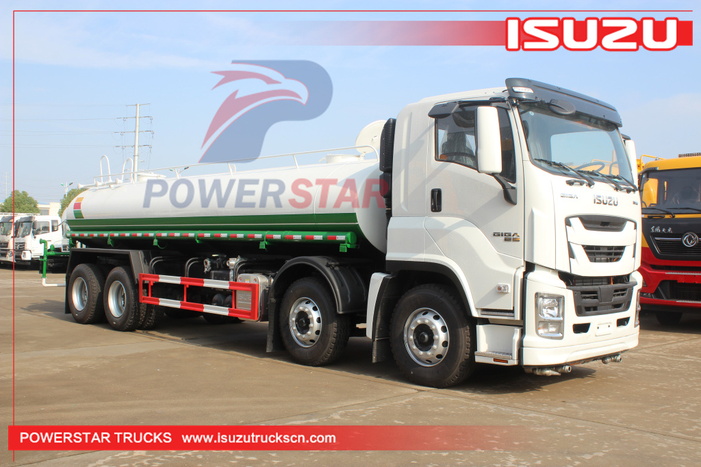 ISUZU GIGA/VC61 6WG1 460HP 8x4 20,000L Water tanker Truck Street Sprinkler