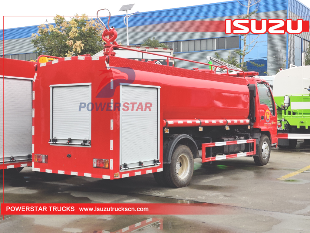 Philippines ISUZU NKR 600p 2tons Water Foam Fire Truck Rescue Pumper Fire Engine