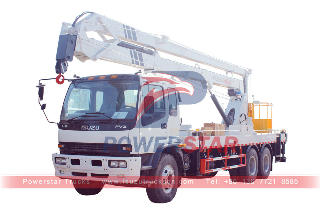 ISUZU FVZ 22m manlifter bucket truck for Zambia