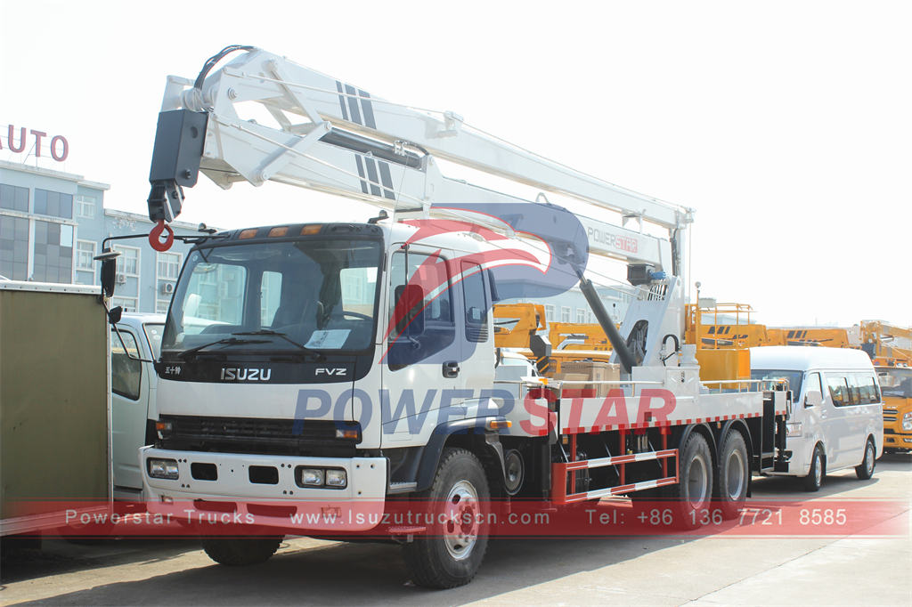 ISUZU 22m aerial platform bucket truck