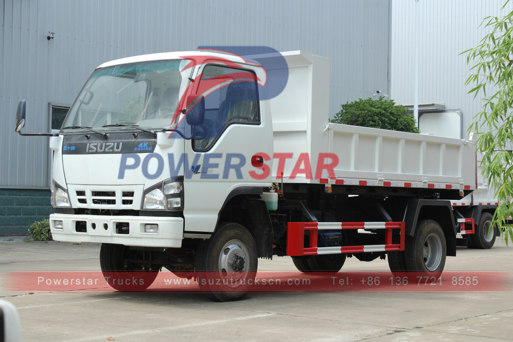 Philippines Brand New ISUZU NKR/600P/NQR Off road 4x4 mini Dump Tipper Trucks