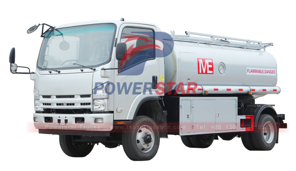 Brand new ISUZU 4X4 NPR/ELF/700P Off road Fuel oil tanker trucks