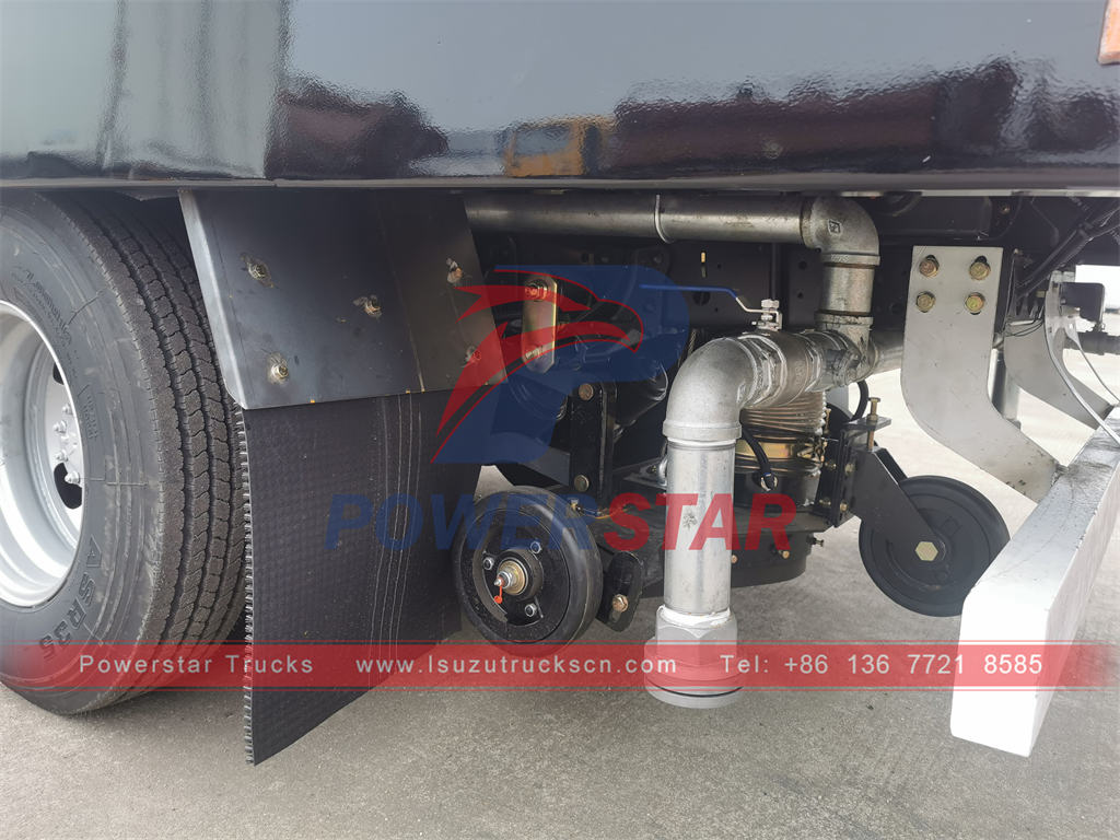 Philippines ISUZU 4×2 5CBM road sweeping truck for sale