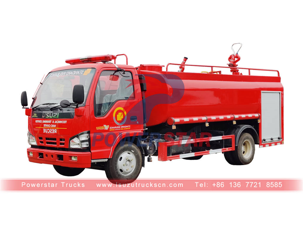 Philippines ISUZU NKR water tender for sale