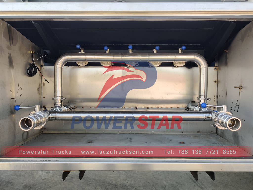 ISUZU drinking water tank truck supplier