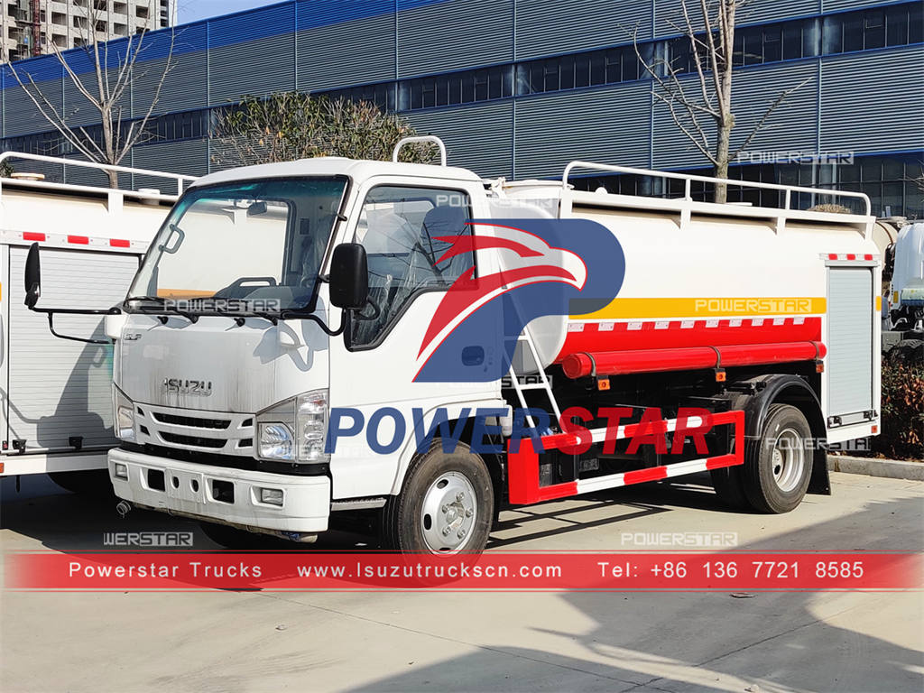 ISUZU 600P fire water tank truck