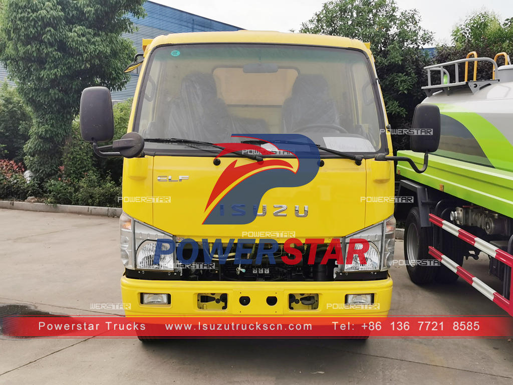 ISUZU NKR mini tipper truck for export