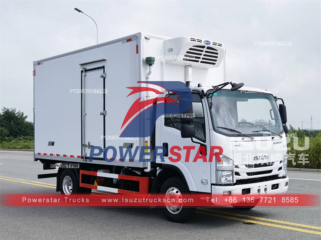 ISUZU 6 wheeler live fish delivery cold truck